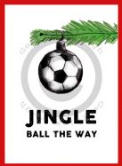 Football Christmas Card
